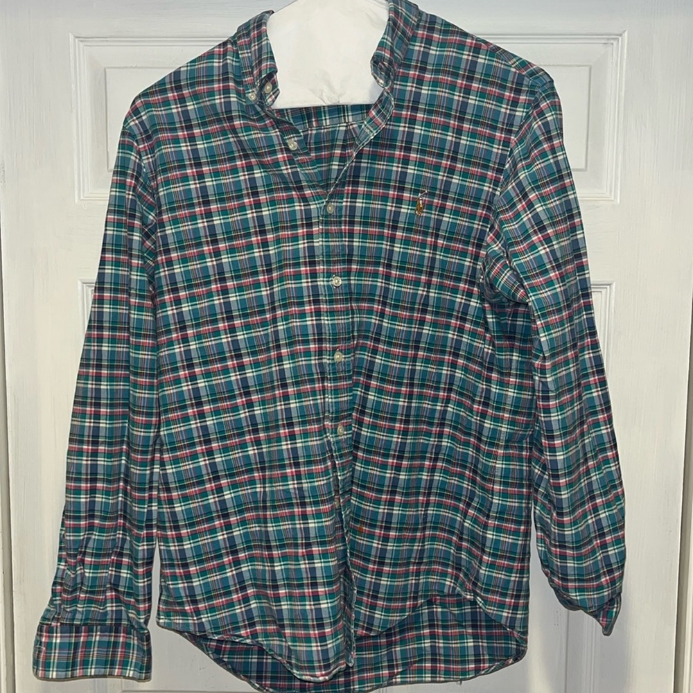 Ralph Lauren men’s plaid button down